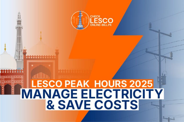 LESCO Peak Hours 2025