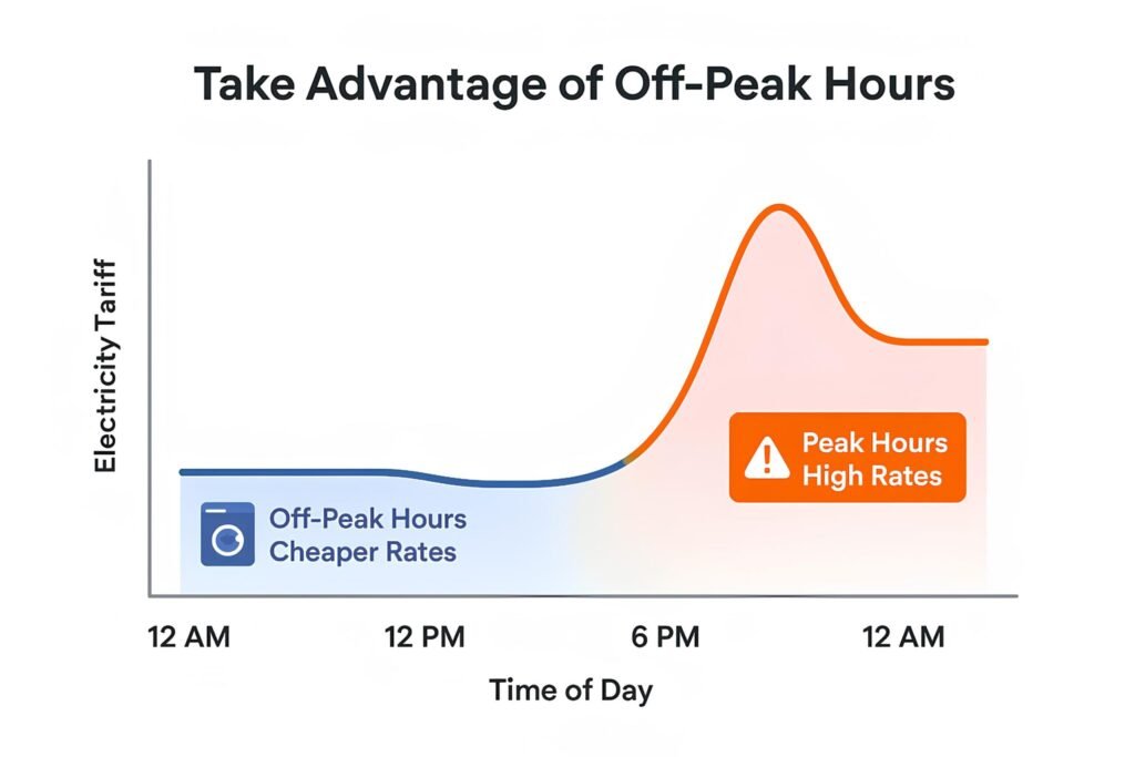 Take Advantage of Off-Peak Hours
